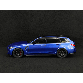 BMW M3 Touring G81 2023 Portimao Blau Metallic 1/18 TrueScale Models TSM181029
