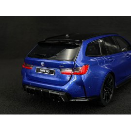 BMW M3 Touring G81 2023 Portimao Blue Metallic 1/18 TrueScale Models TSM181029