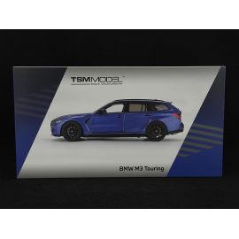 BMW M3 Touring G81 2023 Portimao Blau Metallic 1/18 TrueScale Models TSM181029