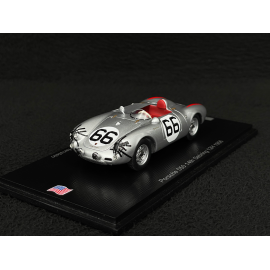 Porsche 550 Spyder n° 66 14. 12h Sebring 1956 1/43 Spark US464