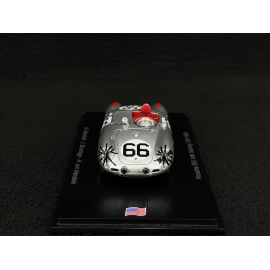 Porsche 550 Spyder n° 66 14. 12h Sebring 1956 1/43 Spark US464