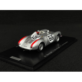 Porsche 550 Spyder n° 66 14th 12h Sebring 1956 1/43 Spark US464