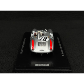 Porsche 550 Spyder n° 66 14th 12h Sebring 1956 1/43 Spark US464