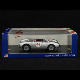 Porsche 550 Spyder n° 41 Sieger 12h Sebring 1956 Herrmann 1/43 Spark US461