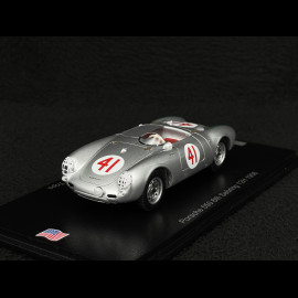 Porsche 550 Spyder n° 41 Winner 12h Sebring 1956 Herrmann 1/43 Spark US461