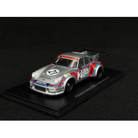 Porsche 911 Carrera Turbo RSR n° 21 24h Le Mans 1974 Martini Racing 1/43 Spark S9791