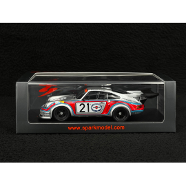 Porsche 911 Carrera Turbo RSR n° 21 24h Le Mans 1974 Martini Racing 1/43 Spark S9791