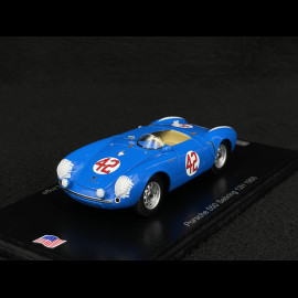 Porsche 550 Spyder n° 42 12h Sebring 1956 1/43 Spark US462