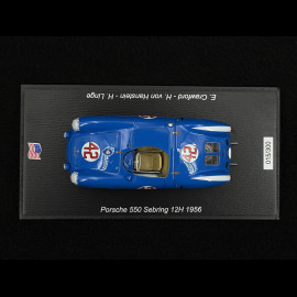 Porsche 550 Spyder n° 42 12h Sebring 1956 1/43 Spark US462