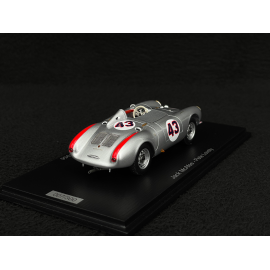 Porsche 550 Spyder n° 43 7th 12h Sebring 1956 1/43 Spark US463