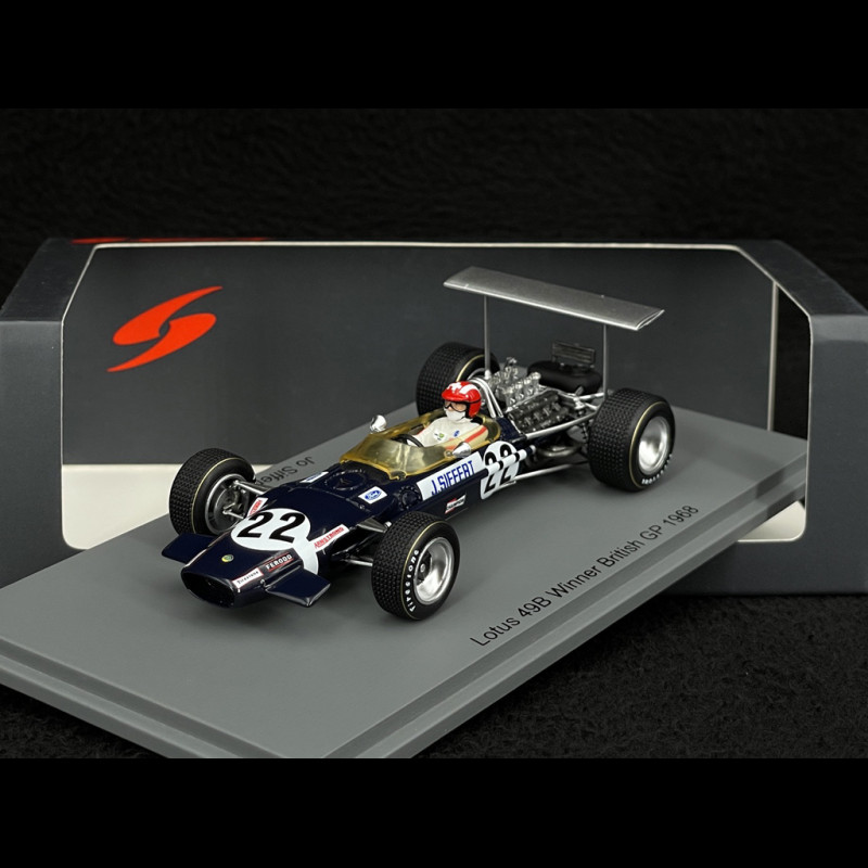 Jo Siffert Lotus 49B n° 22 Winner British GP 1968 1/43 Spark S6368