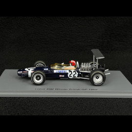 Jo Siffert Lotus 49B n° 22 Winner British GP 1968 1/43 Spark S6368