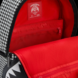 Porsche Rucksack X Sprayground Pepita Schwarz / Weiß WAP03500426BBP