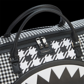 Porsche Reisetasche X Sprayground Pepita Schwarz / Weiß WAP03500326DBP