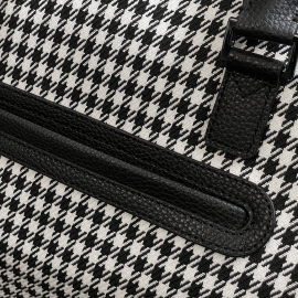 Porsche Travel Bag X Sprayground Pepita Black / White WAP03500326DBP