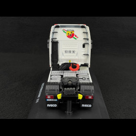Iveco Stralis Hi-Way 2016 Transport Lkw Abarth Weiß / Rot 1/43 Hachette G1470001