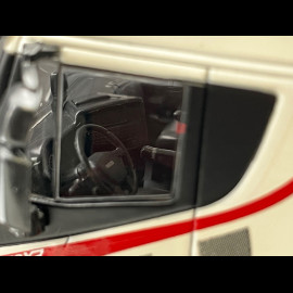Iveco Stralis Hi-Way 2016 Transport Lkw Abarth Weiß / Rot 1/43 Hachette G1470001