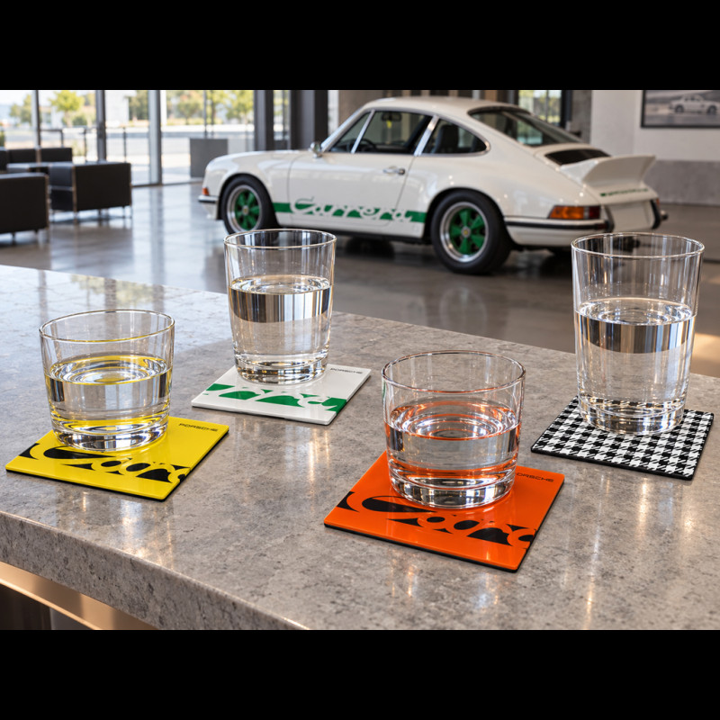 Set of 12 Porsche Coasters 911 Carrera RS 2.7 / Pepita WAP05016226GLU