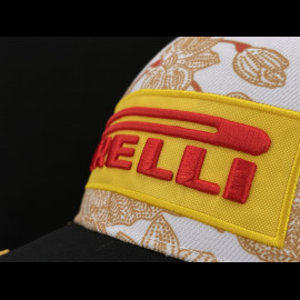 SELTEN : Pirelli Cap F1 Sieger Singapur GP Weiß / Gold 0120 - unisex