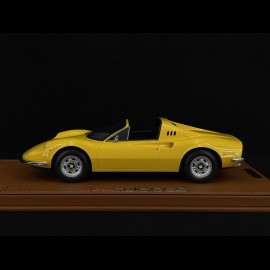 Ferrari Dino 246 GTS 1972 Giallo Modena / Black Interior 1/18 BBR Models P18152D