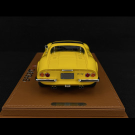 Ferrari Dino 246 GTS 1972 Giallo Modena / Schwarzer Innenraum 1/18 BBR Models P18152D