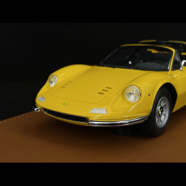 Ferrari Dino 246 GTS 1972 Giallo Modena / Black Interior 1/18 BBR Models P18152D