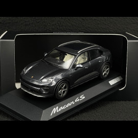 Porsche Macan Turbo H2 2024 Vulkangraumetallic 1/43 Minichamps WAP02007226M4S