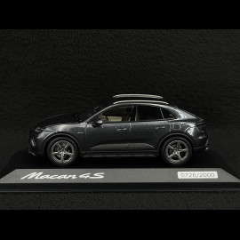 Porsche Macan Turbo H2 2024 Vulkangraumetallic 1/43 Minichamps WAP02007226M4S