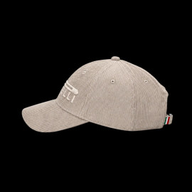 Pirelli Hat F1 Embroidered / Ribbed Velvet Premium Beige PIRPC0153 - unisex