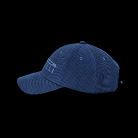 Pirelli Cap F1 Bestickte / Gerippter Samt Premium Marineblau PIRPC0152 - unisex