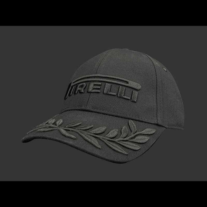 RARE : Pirelli Hat F1 Embroidered Premium Black PIRPC0135 - unisex