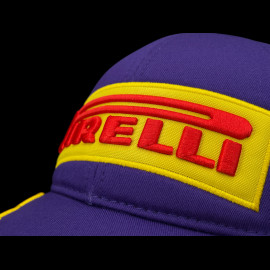 SELTEN : Pirelli Cap F1 Sieger Bestickte Premium Lila PIRPC0129 - unisex