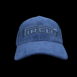 Pirelli Hat F1 Embroidered / Ribbed Velvet Premium Navy Blue PIRPC0152 - unisex