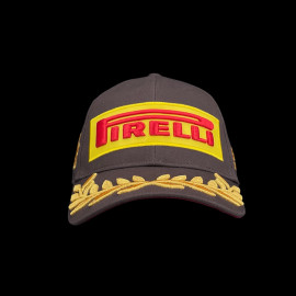 SELTEN : Pirelli Cap F1 Sieger Canada Grand Prix 25 F1 Bestickte Premium Braun PIRPC0071 - unisex