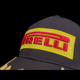 SELTEN : Pirelli Cap F1 Sieger Canada Grand Prix 25 F1 Bestickte Premium Braun PIRPC0071 - unisex
