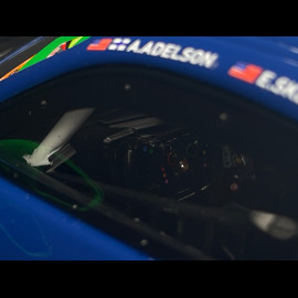 Porsche 911 GT3 R Typ 992 n° 120 7. GTD 24h Daytona 2024 1/18 Ixo LEGT18-120DYT24