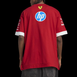 Ferrari T-Shirt F1 Team Leclerc / Hamilton Puma Dunkelrot 701232810-001 - unisex