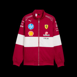 Ferrari Jacket F1 Team Leclerc / Hamilton Puma Dark Red / White 701232815-001 - unisex