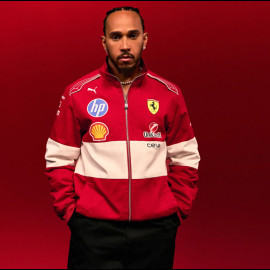 Ferrari Jacket F1 Team Leclerc / Hamilton Puma Dark Red / White 701232815-001 - unisex