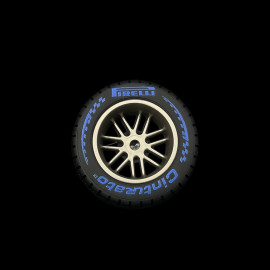 Pirelli Magnet F1 Full Wet Tyre Blue - Decorative Magnet PIRPC0141