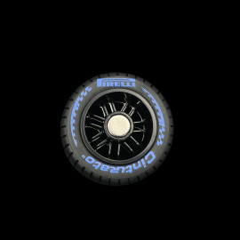 Pirelli Magnet F1 Regenreifen Blau - Dekomagnet PIRPC0141
