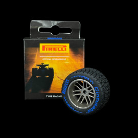 Pirelli Magnet F1 Full Wet Tyre Blue - Decorative Magnet PIRPC0141