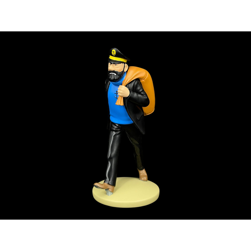 Tim und Struppi Figur Kapitän Haddock - Auf dem Weg ! - Die 7 Kristallkugeln 12 cm 42188