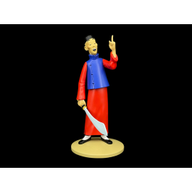 Tim und Struppi Figur - Didi ist verrückt - Der Blaue Lotus 12 cm 42218