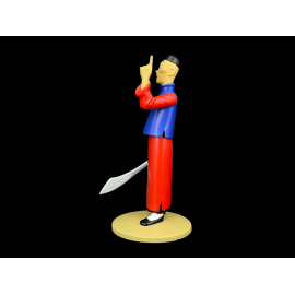 Tintin Figurine - Snowy Goes Mad - The Blue Lotus 12 cm 42218