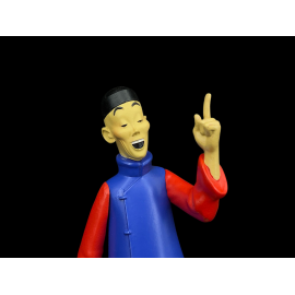 Tintin Figurine - Snowy Goes Mad - The Blue Lotus 12 cm 42218