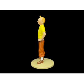 Tim und Struppi Figur - Tim in einem gelben Polohemd - Die Zigarren des Pharaos 12 cm 42263