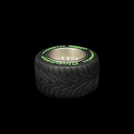 Pirelli Magnet F1 Intermediate-Reifen Grün - Dekomagnet PIRPC0140