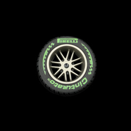 Pirelli Magnet F1 Intermediate Tyre Green - Decorative Magnet PIRPC0140