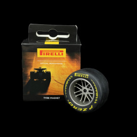 Pirelli Magnet F1 Medium Tyre Yellow - Decorative Magnet PIRPC0139